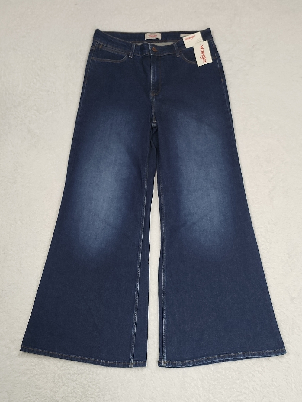 Wrangler Wide Leg Flare Jeans In Paisley New With Tags - Picture 5 of 13